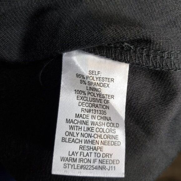 Socialite lace trim keyhole bodycon dress black size small - Picture 10 of 16